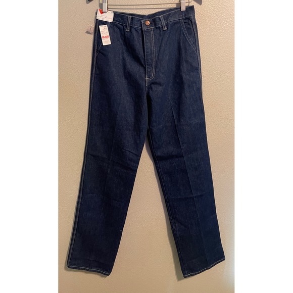 Vintage James Krause Jeans Womens 31/11 New With Tags Dark Wash Cotton USA Made - Picture 1 of 8